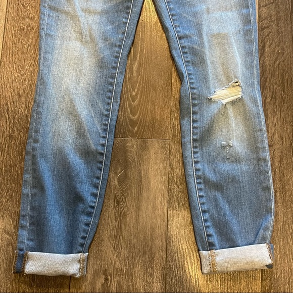 Madewell 9” High Riser Skinny Skinny Jeans Distressed - Size 25 - Picture 4 of 9